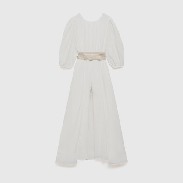 Bow long jumpsuit